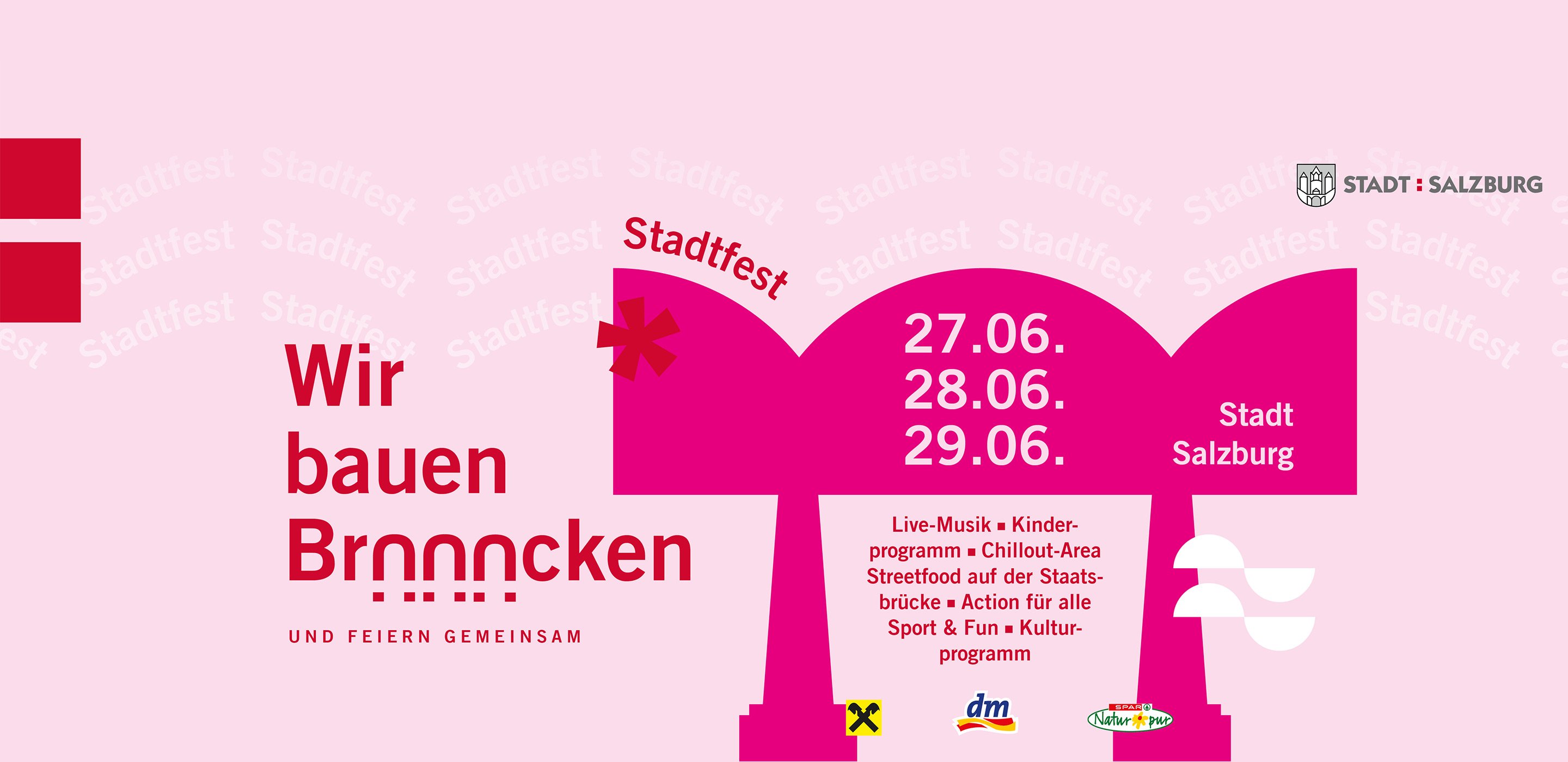 Erstes Stadtfest in Salzburg