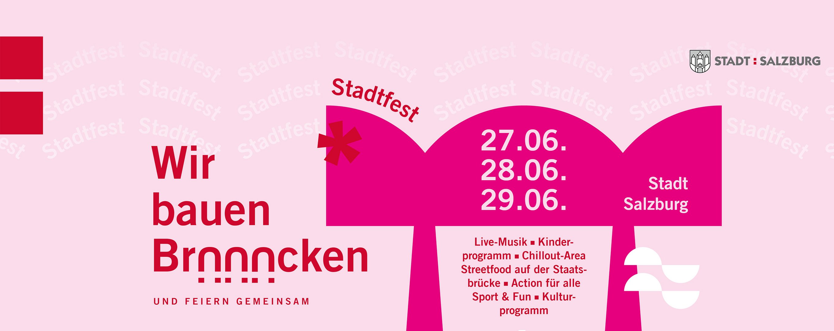 Erstes Stadtfest in Salzburg