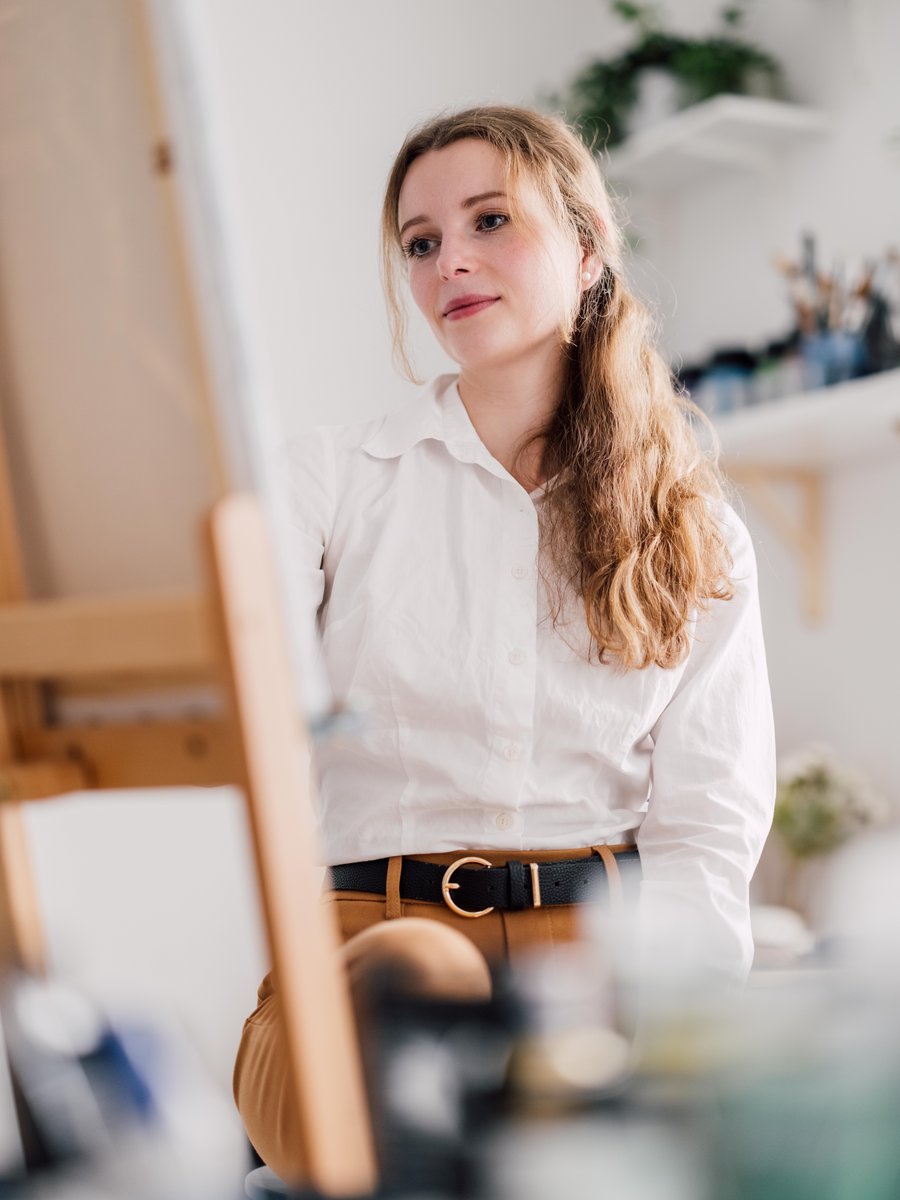 Stella Löninger, Bildende Künstlerin (Foto: Chris Perkles Fotografie/Kunsthilfe Salzburg)