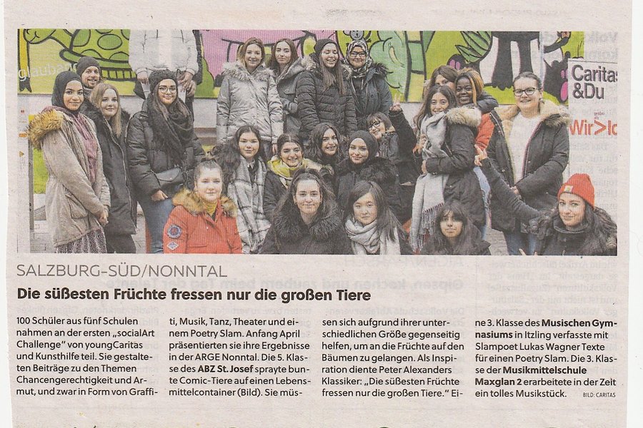 Die süßesten Früchte fressen nur die großen Tiere, Stadtnachrichten