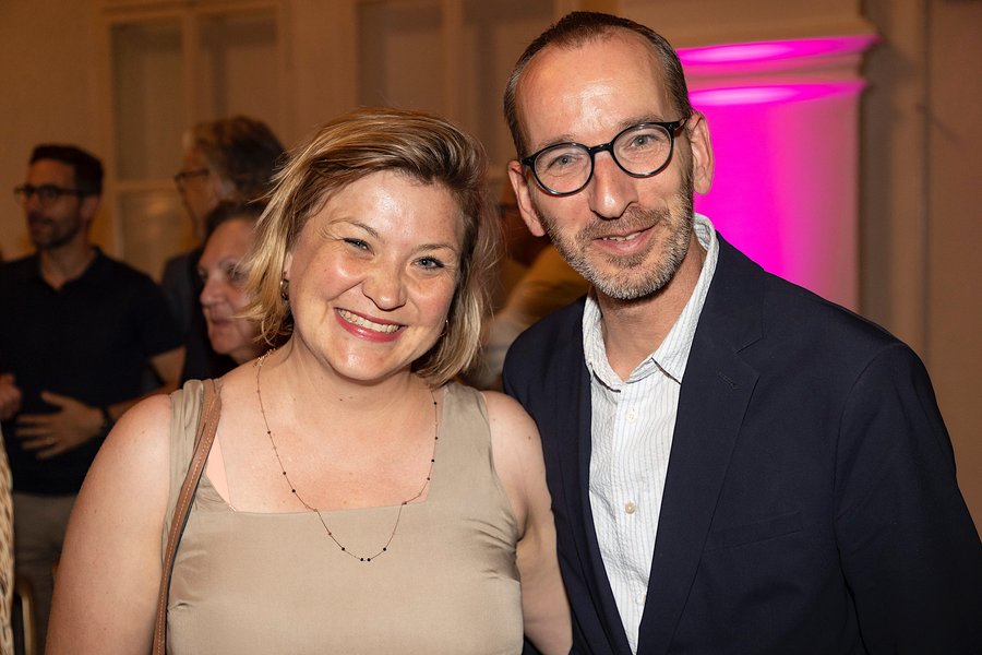 Stadträtin Anna Schiester und Stefan Tschandl