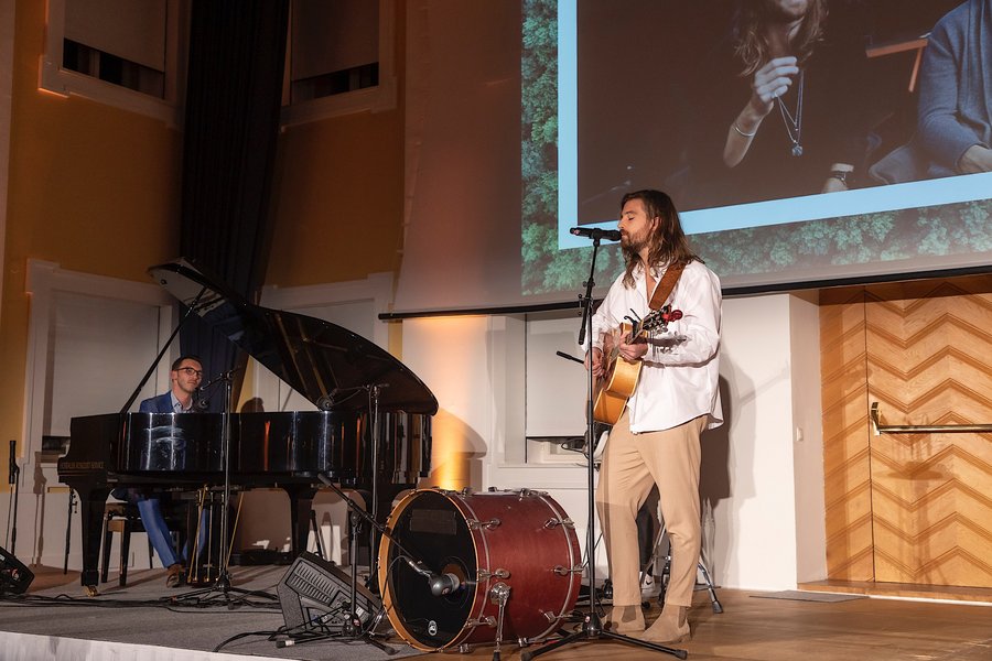 Dominic Muhrer (Frontman und Sänger „The Makemakes“), Michael Frankenberger (Filmkomponist)