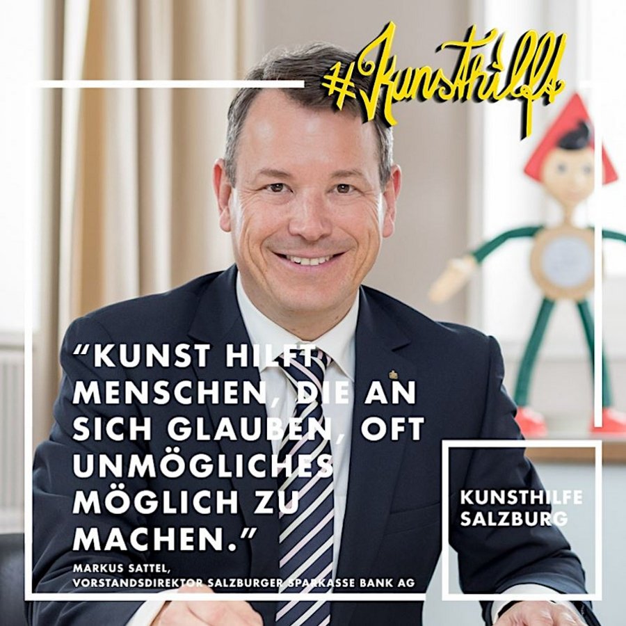 #kunsthilft Markus Sattel, Salzburger Sparkasse