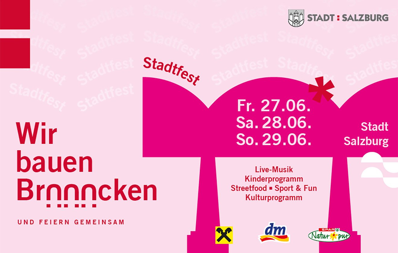 Erstes Stadtfest in Salzburg