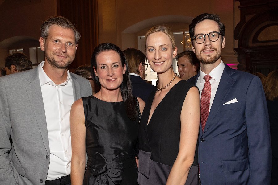 Christoph und Sabrina Reichl (BUERO R), Andrea Stiller-Haar und Felix Haar 