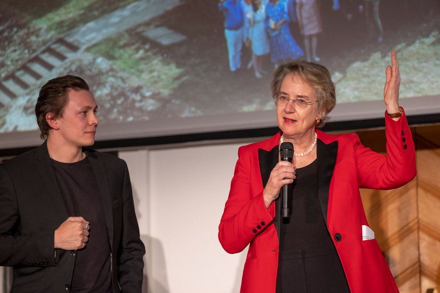 Martin Rehrl (Metallkünstler), Melitta Schubert (Österreichische Botschafterin für Luxemburg)