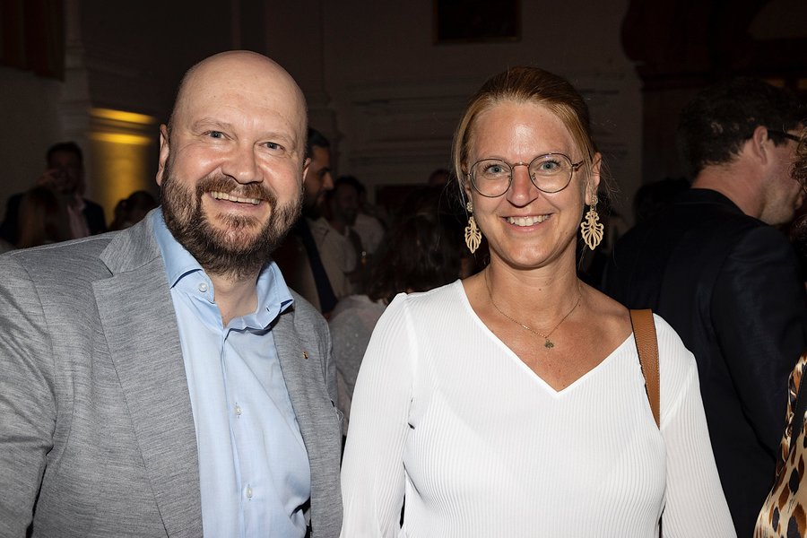 Peter Mitgutsch mit Verena Kieslinger