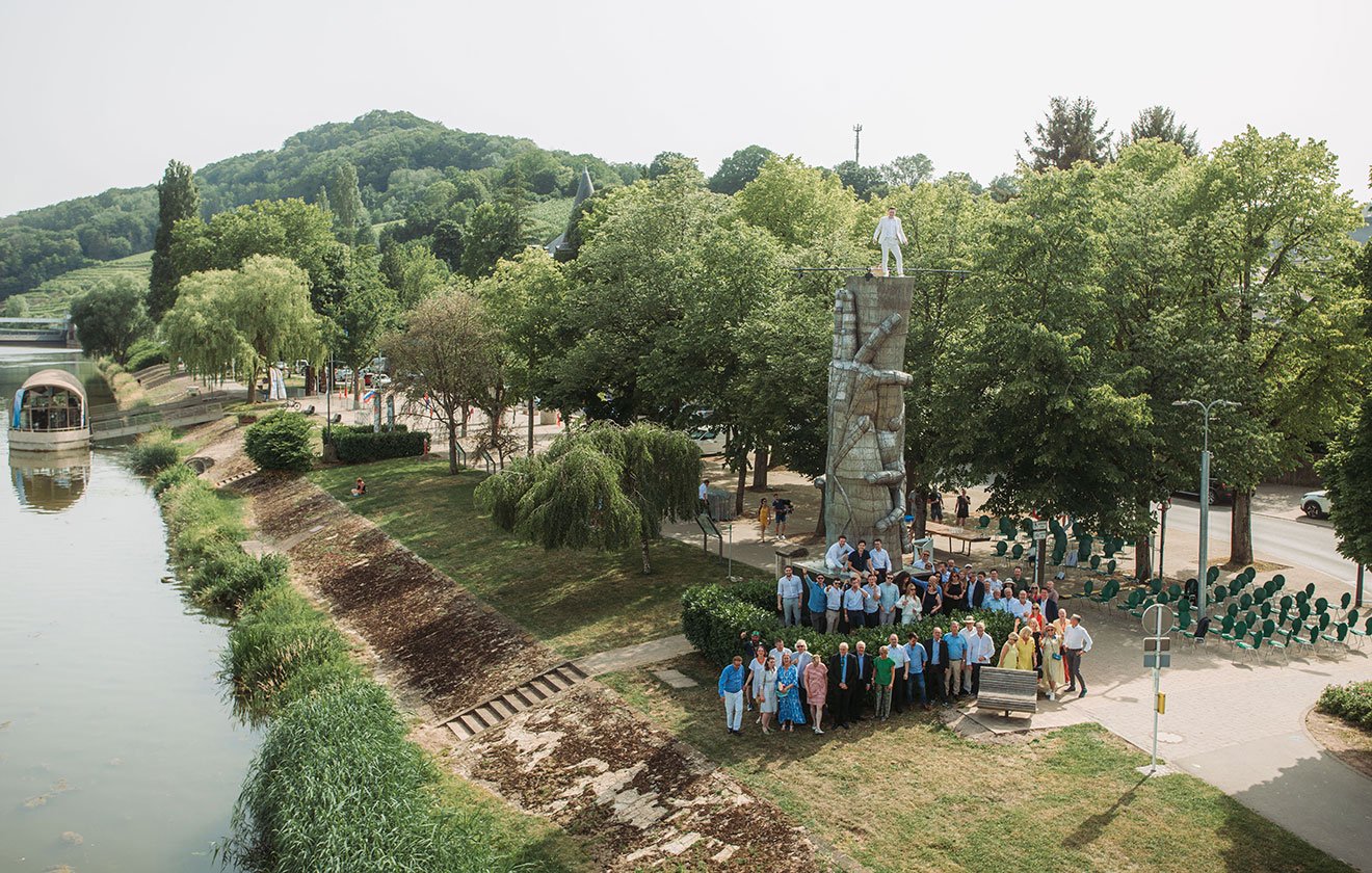 Unitatis in Schengen - Denkmal für die Solidarität