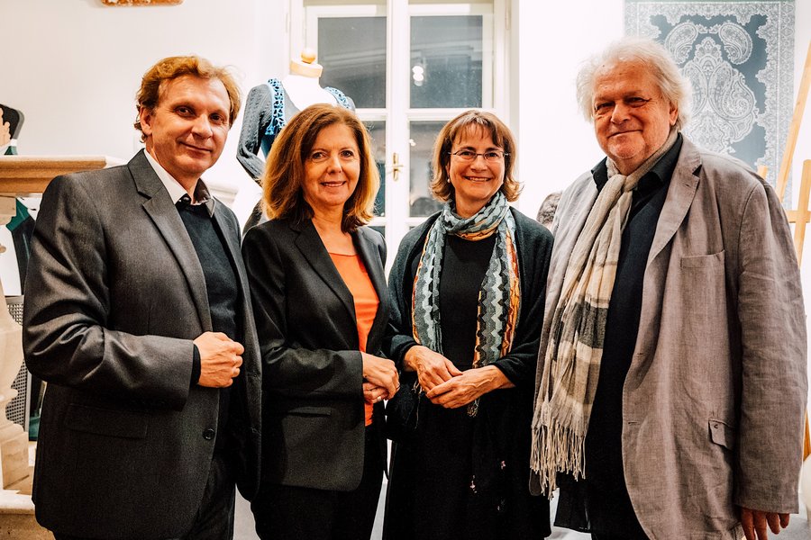 Christian Vötter (Tauriska), Waltraud Langer (ORF Landesstudio Salzburg), Susanna Vötter-Dankl (Tauriska), Alfred Winter