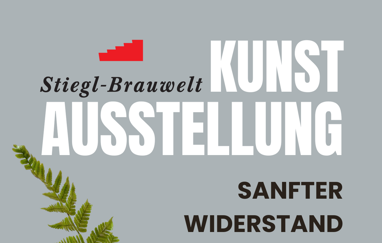 Einladung Vernissage Vorderseite Einladung zur Ausstellung – SANFTER WIDERSTAND