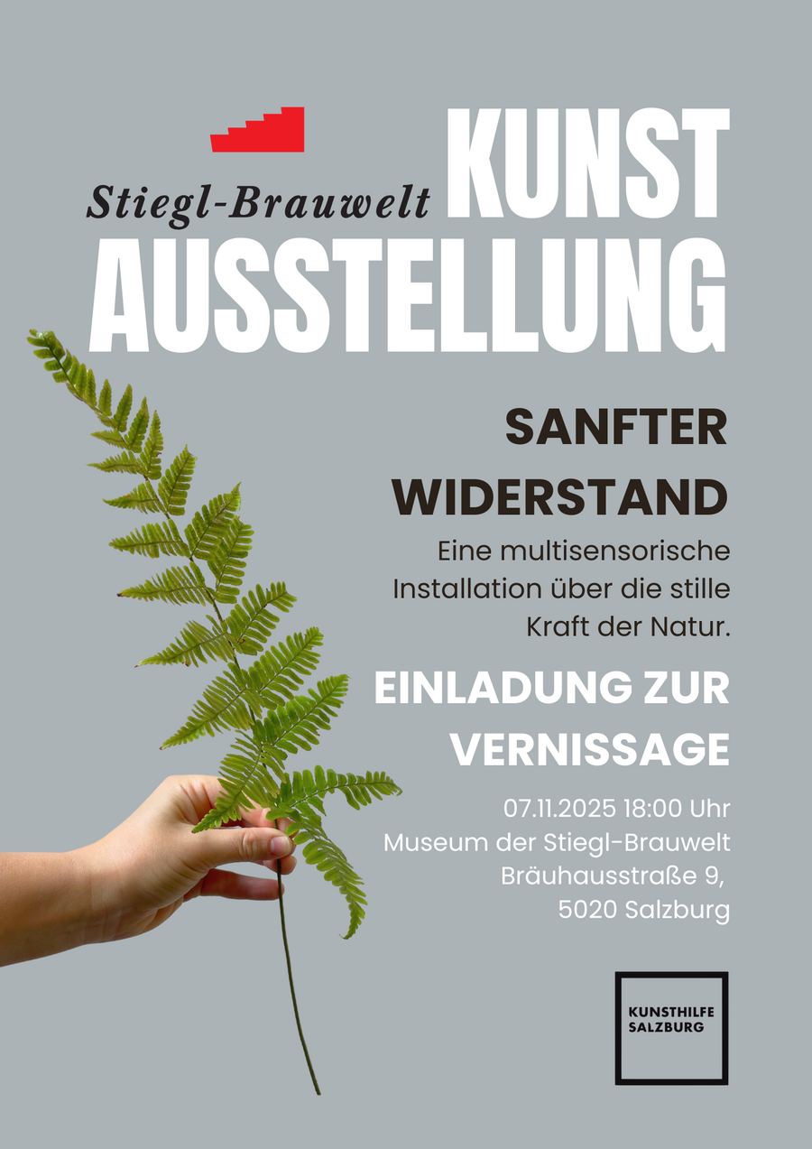 Einladung Vernissage Vorderseite